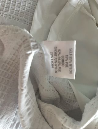 Falda L'Etoile Sport Blanca Plisada