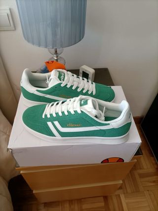 Zapatillas Ellesse Verdes T42 Nuevas