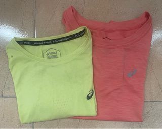 Camiseta deportiva Asics naranja