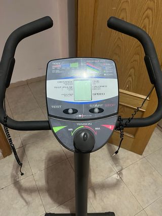 Bicicleta Estática Gris - segunda mano