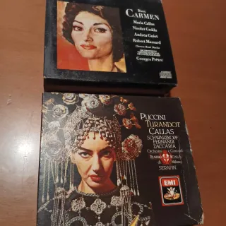 CD Ópera Carmen y Turandot - Maria Callas