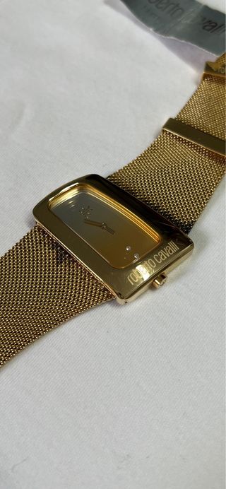 Reloj Roberto Cavalli Dorado Mujer