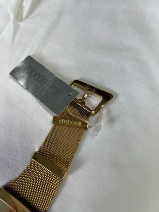 Reloj Roberto Cavalli Dorado Mujer