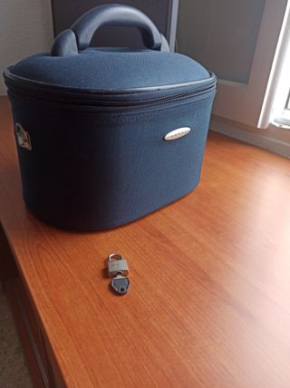 Neceser rígido Gabol azul mujer 30x20x20