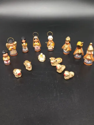 Presepe artigianale 14 pezzi