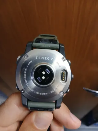 Garmin Fenix 7 Smartwatch Verde/Plata