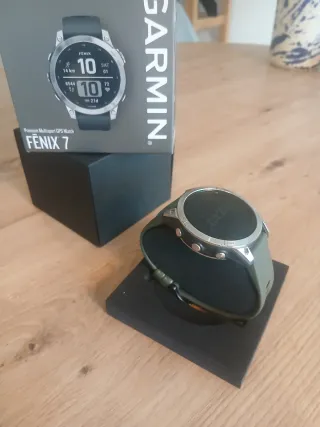 Garmin Fenix 7 Smartwatch Verde/Plata