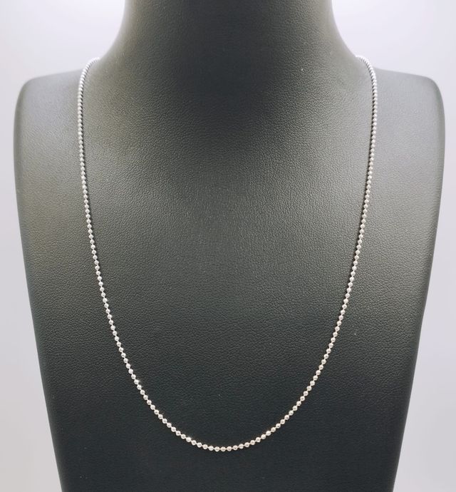 CATENA A SFERE IN ARGENTO STERLING 925