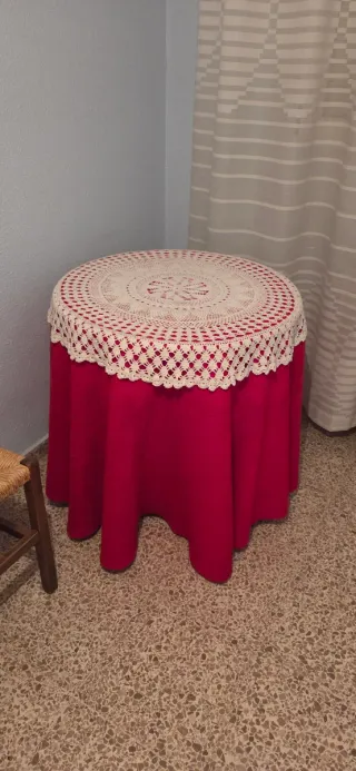 Mesa camilla redonda