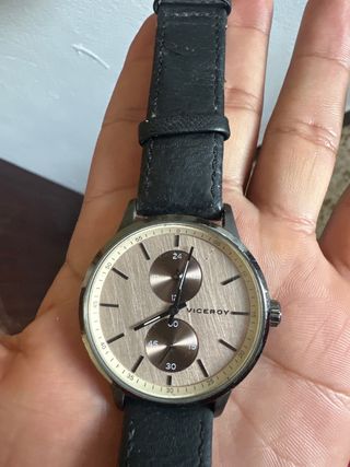 Reloj Fossil y Viceroy Marrón/Plata