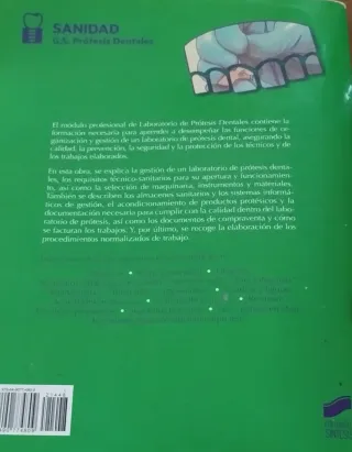 Libro Laboratorio de Prótesis Dentales
