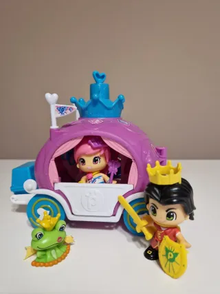 Carroza Pin y Pon con figuras
Sin caja