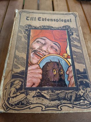 Libro Antiguo Till Eulenspiegel Ilustrado 1910s