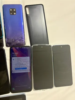 Cellulare pronto per la correzione