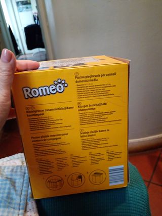 Piscina per cani Romeo nuova