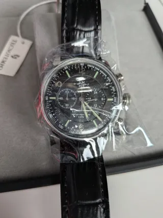 Reloj Tecnotempo Wind Rose Negro/Plata