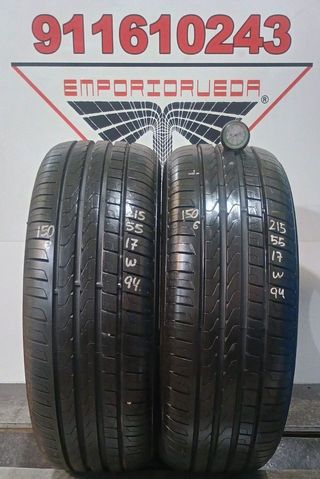 215 55 17 W PIRELLI RUEDA AL 90% VIDA UTIL