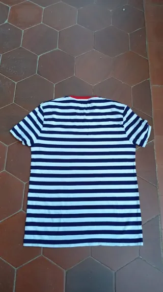 Camiseta Polo Ralph Lauren Rayas Azul/Blanco