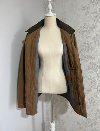 Parka Abrigo Hombre Marrón