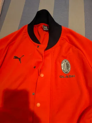 Felpa AC Milan Puma Qlash Rossa