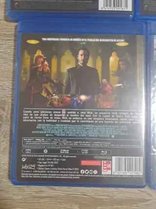 Pack 4 Blu-ray John Wick y The Equalizer