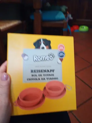 Ciotola da viaggio doppia Romeo