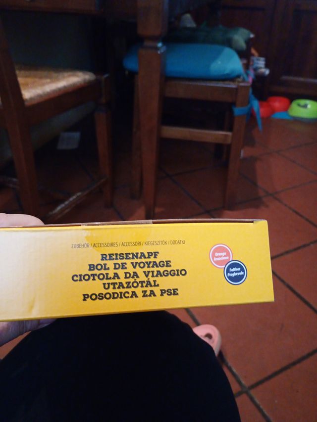 Ciotola da viaggio doppia Romeo