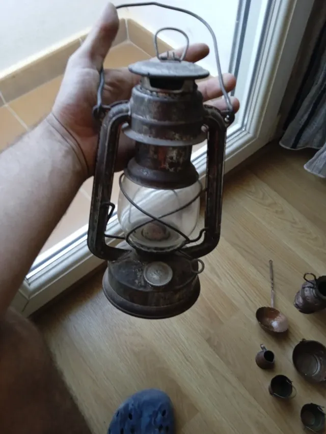 Farolillo alemán antiguo