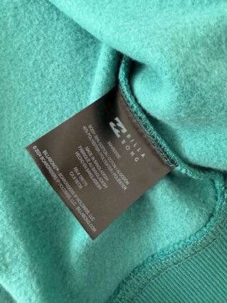 Sudadera Billabong con cremallera y capucha Talla