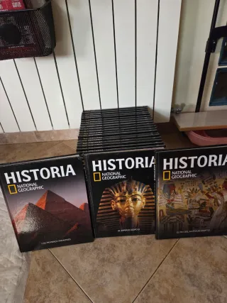 Historia National Geographic. 6 € cada volumen.