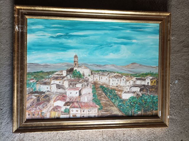 Baúl de madera y metal