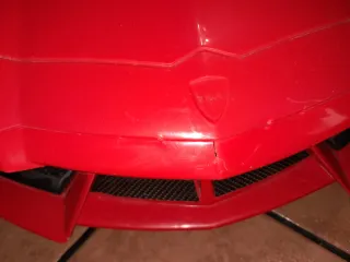 Coche Batería Infantil Rojo