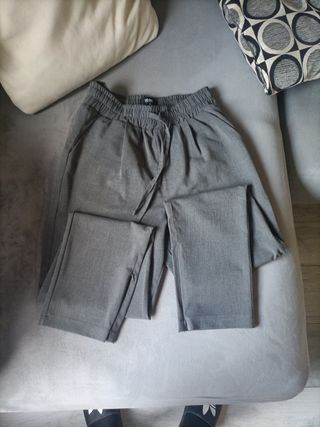 Pantalones de vestir grises