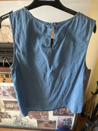 Camisa vaquera Tiffosi sin mangas Talla l