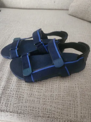 Sandalias Louis Vuitton Hombre Talla 43 Azul