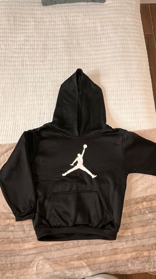 Sudadera Jordan Negra de niño talla 14