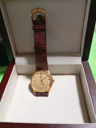 Reloj Cauny Caballero Cuarzo Dorado