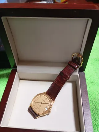 Reloj Cauny Caballero Cuarzo Dorado