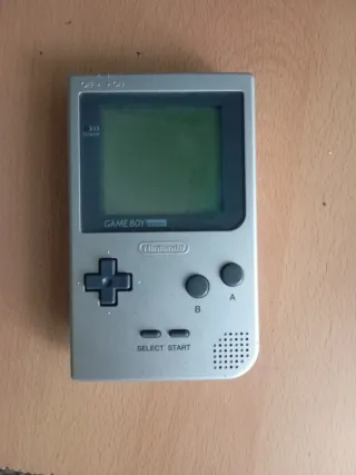 Nintendo Game Boy Pocket Plata