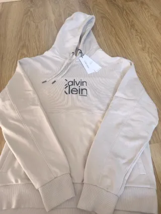 Sudadera Calvin Klein Beige