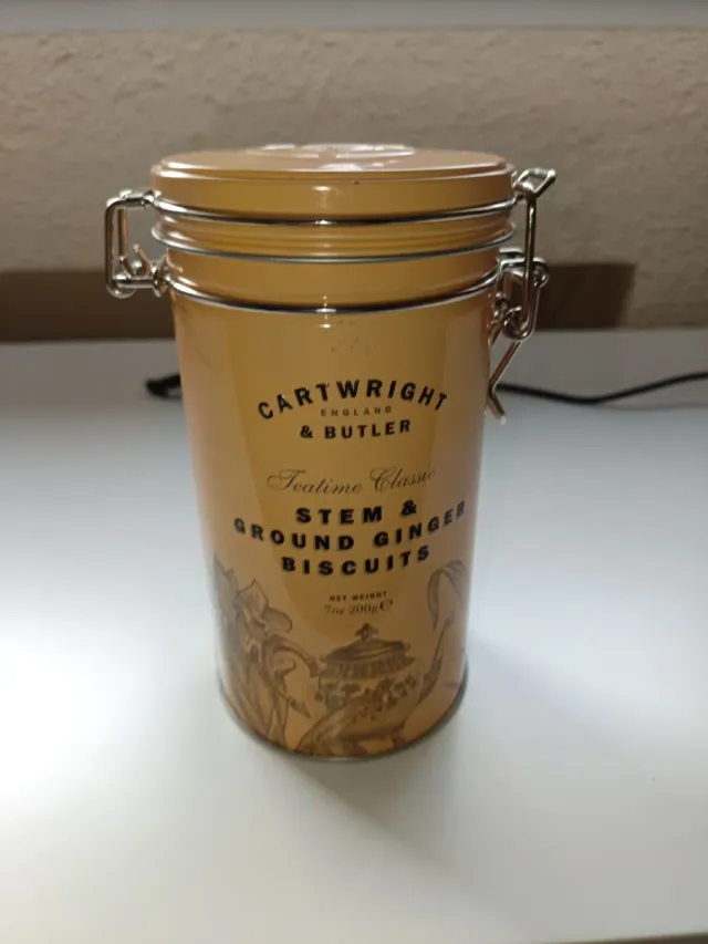 Lata Galletas Cartwright Stem & Ground Ginger