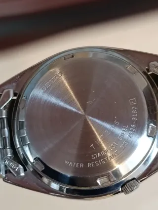 Reloj Seiko 5 Automático Negro