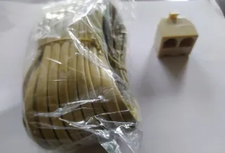 Cable telefónico crema/beige 6 metros nuevo