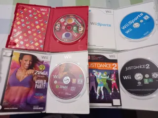 Lotto 4 giochi nintendo wii
