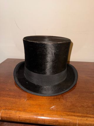 Sombrero de copa antiguo talla 57