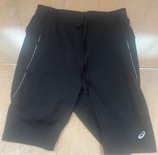 Mallas cortas ASICS negras
