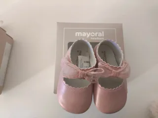 Manoletinas bebé Mayoral T.19 rosa