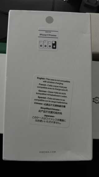 Cover Rimowa Nera iPhone 17 Pro MAX