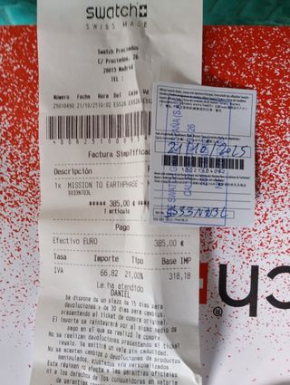 Swatch Mission Earthphase Moonshine Gold