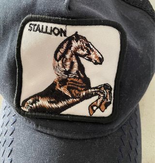 Gorra trucker azul caballo spirit Stallion